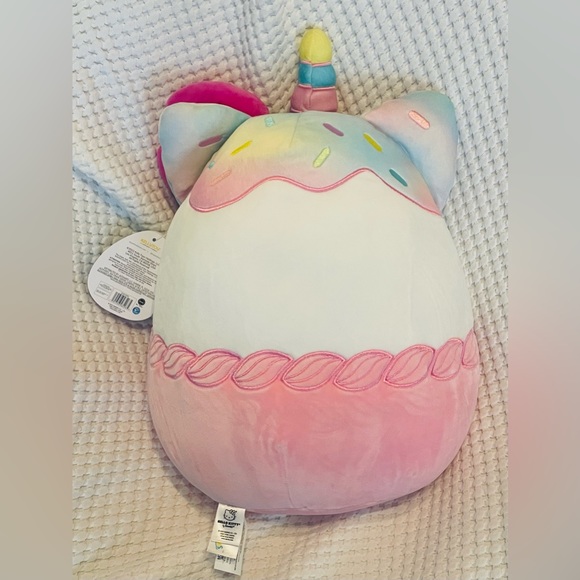 Squishmallow Sanrio Hello Kitty 12” Plushy ice cream with sprinkles Colorful - Picture 3 of 16